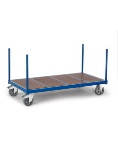 rollcart Rungenwagen mit Holzboden - 2000 x 800 - 1200 kg