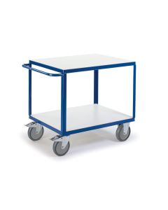 rollcart Tischwagen mit 2 Ladeflächen - 1000 x 700 500 kg