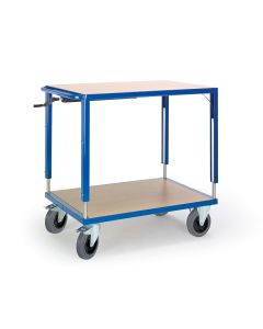 rollcart Höhenverstellbarer Tischwagen - 1090 x 700 - 400 kg