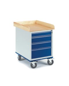 rollcart Roll-Schubladenschrank - 700 x 490 - 150 kg
