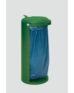 VAR Abfallbehälter Kompakt-Junior  - 120 Liter - RAL 6001 Smaragdgrün 1000