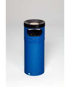 VAR Abfallsammler / Ascher H 90  - 56 Liter - RAL 5010 Enzianblau 1112