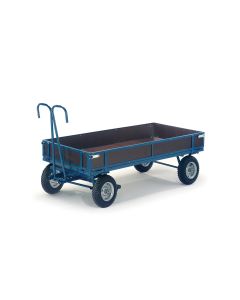 rollcart Handpritschenwagen mit Holzbordwänden (hohe Tragkraft) Ladefläche: 1960 x 960 - 1960 x 960 - 1500 kg