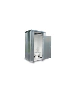FLADAFI® Toilettenbox TB 2701, Verzinkt,  montiert, mit Einrichtung