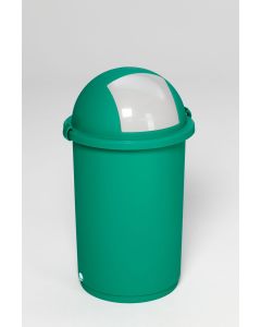 VAR Kunststoff-Abfallbehälter  - 50 Liter - RAL 6001 Smaragdgrün 3563