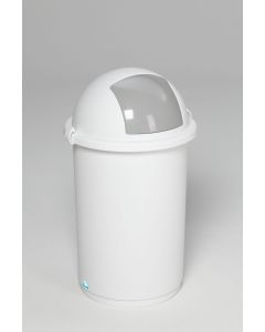 VAR Kunststoff-Abfallbehälter  - 50 Liter - RAL 9016 Verkehrsweiß 3565