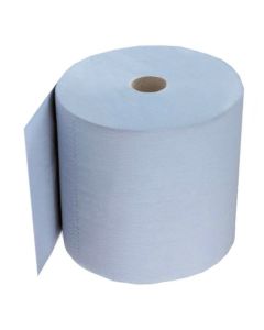 Stumpf Großrolle Putzpapier für Performance Großrollenhalter , blau