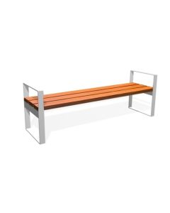 Sitzbank Simply ohne Rückenlehne verzinkt; pulverbeschichtet / Edelstahl 