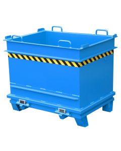 Bauer Container BC 1000, lackiert, RAL 5012 Lichtblau