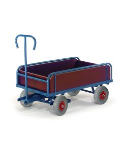 rollcart 2-Achs Handkarre mit Bordwand - 1130 x 635 - 400 kg